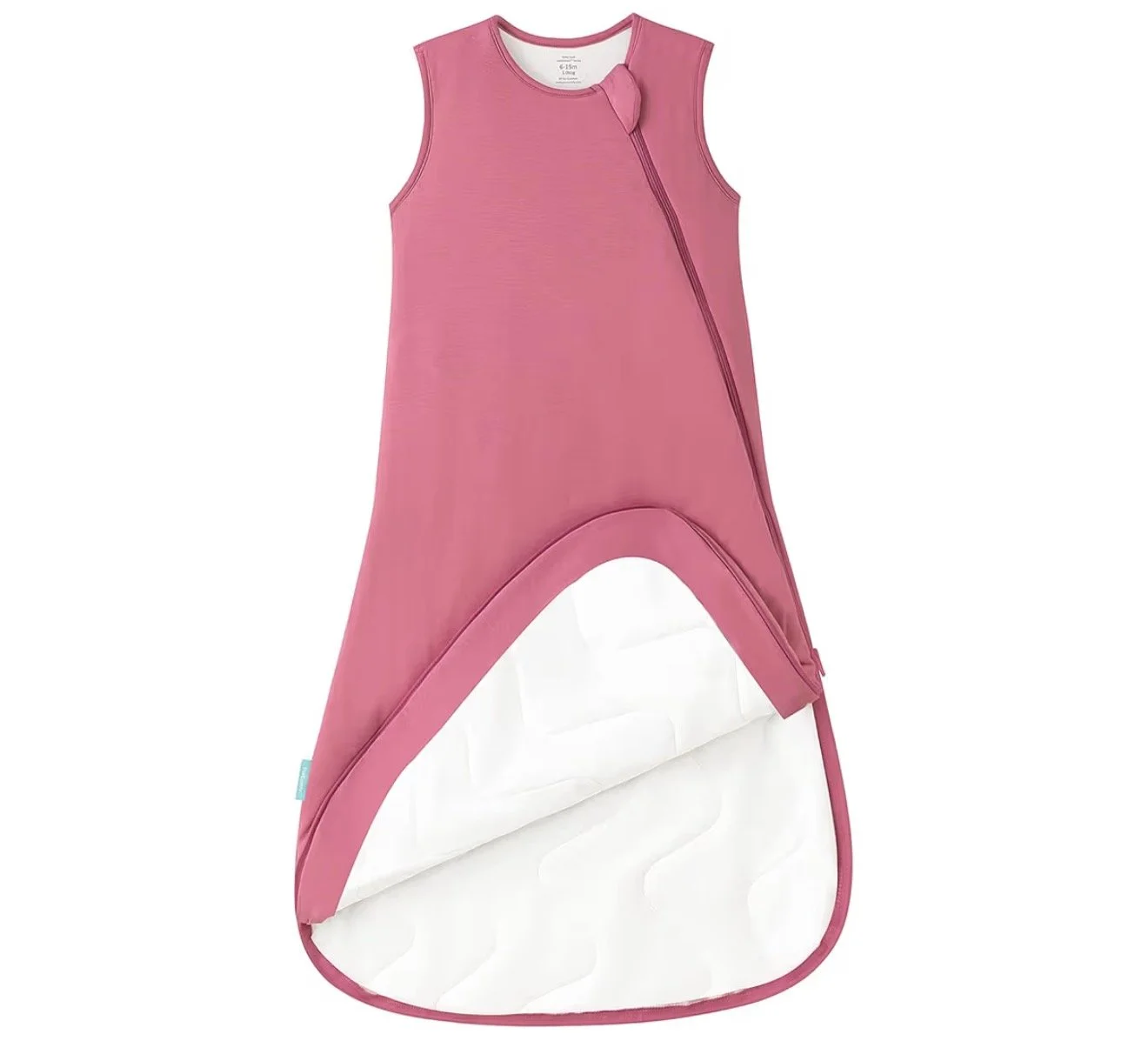 Sleeveless toddler sleep sack wearable blanket with zipper design, breathable fabric, and roomy fit for safe, comfortable overnight sleep and naps.