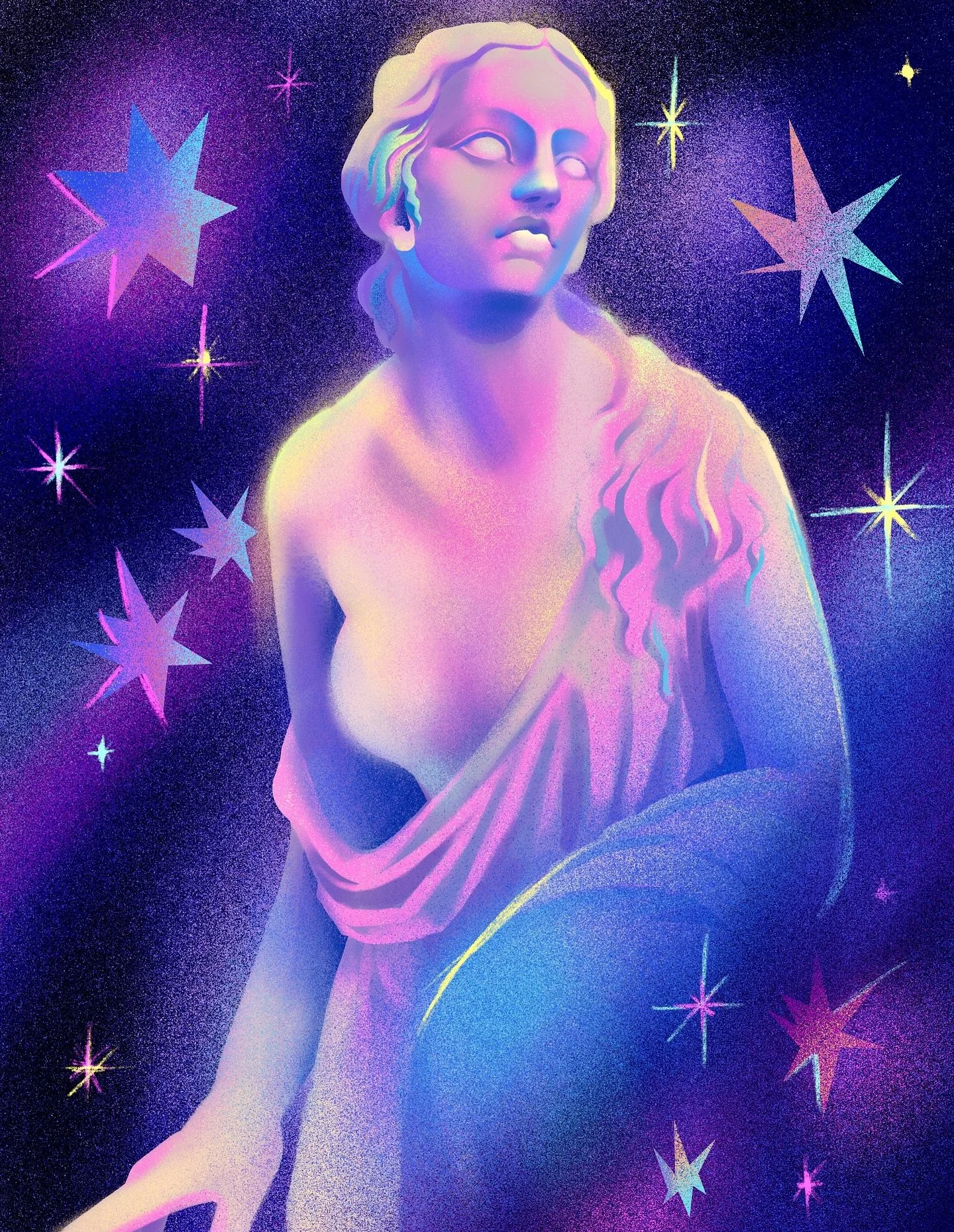 #Peachtober prompt: Marble 🔮
This one was a fun experiment! ✨
&ldquo;This is a very unique silhouette for Lana&rdquo; 💅
Something outside of my normal style but I used to be a lot more experimental and I missed just messing around. It was a bit mor