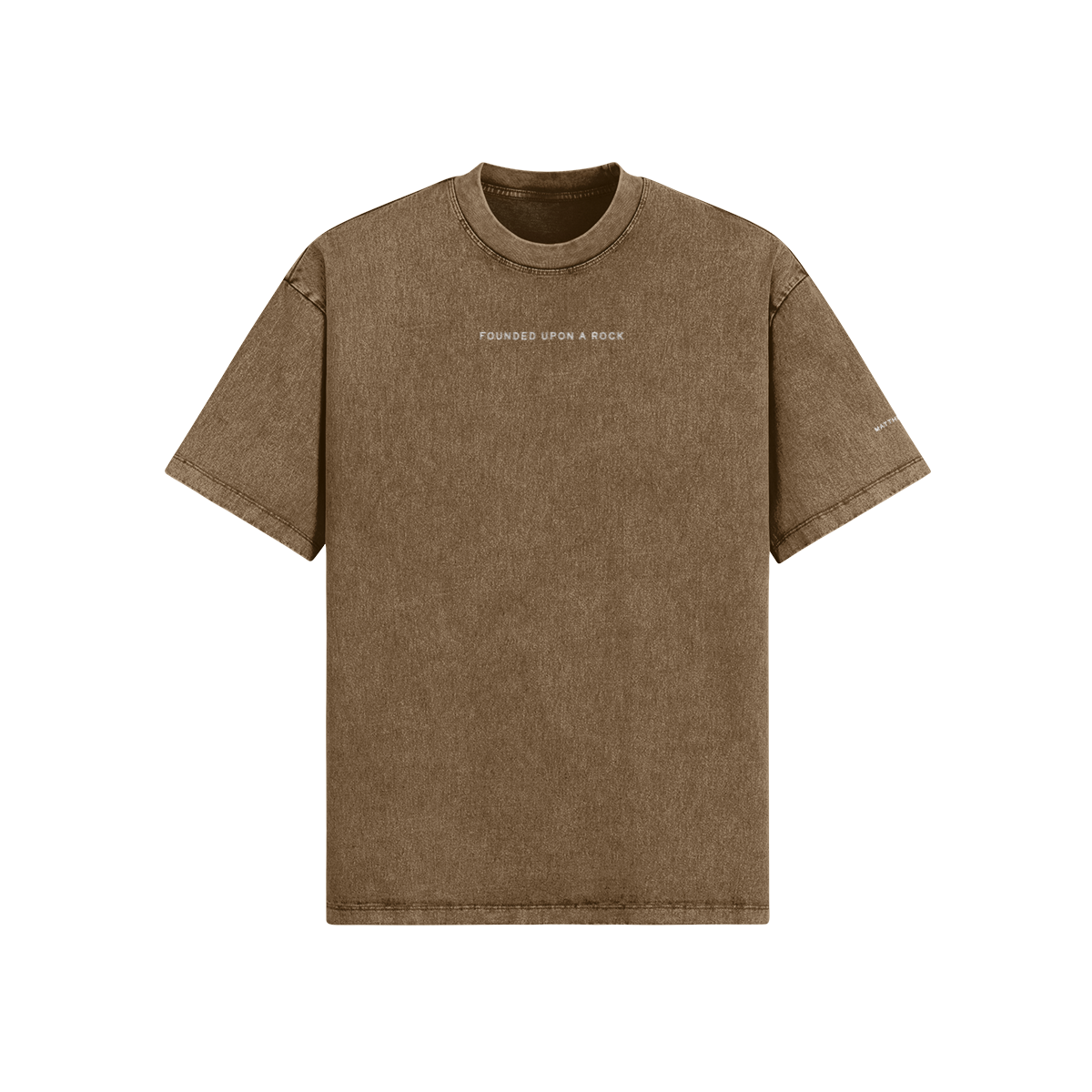 Founded Upon a Rock Tee