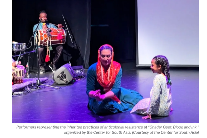 Toward a decolonial sensorium: Staging embodied resistance at the Center for South Asia
