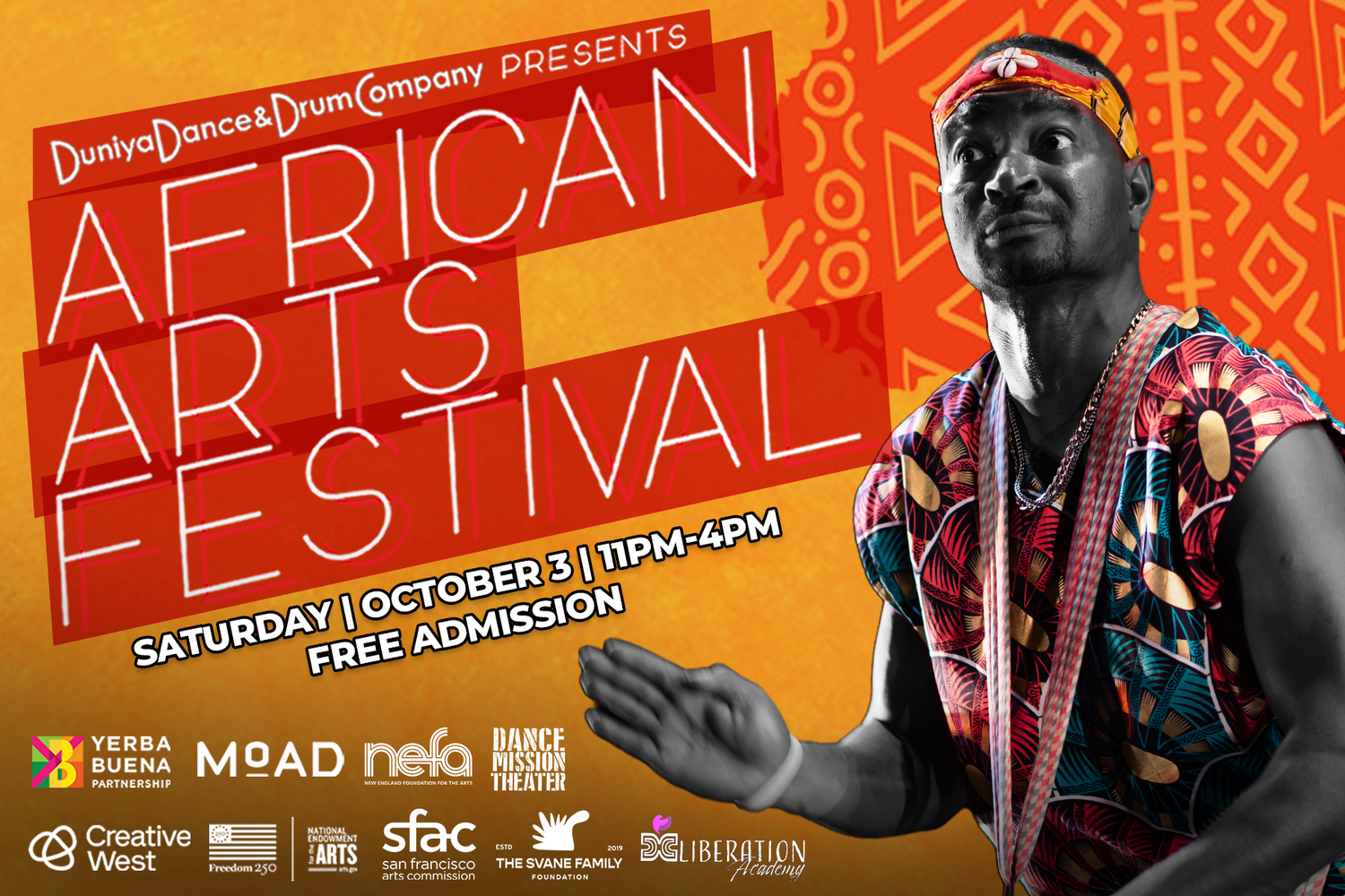 A poster featuring Bongo Sidibe performing.