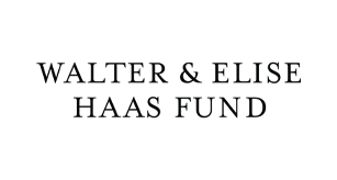 Text reading 'Walter & Elise Haas Fund'