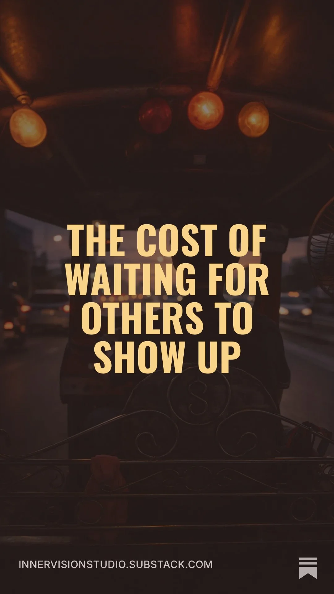 The Cost of Waiting for Others to Show Up