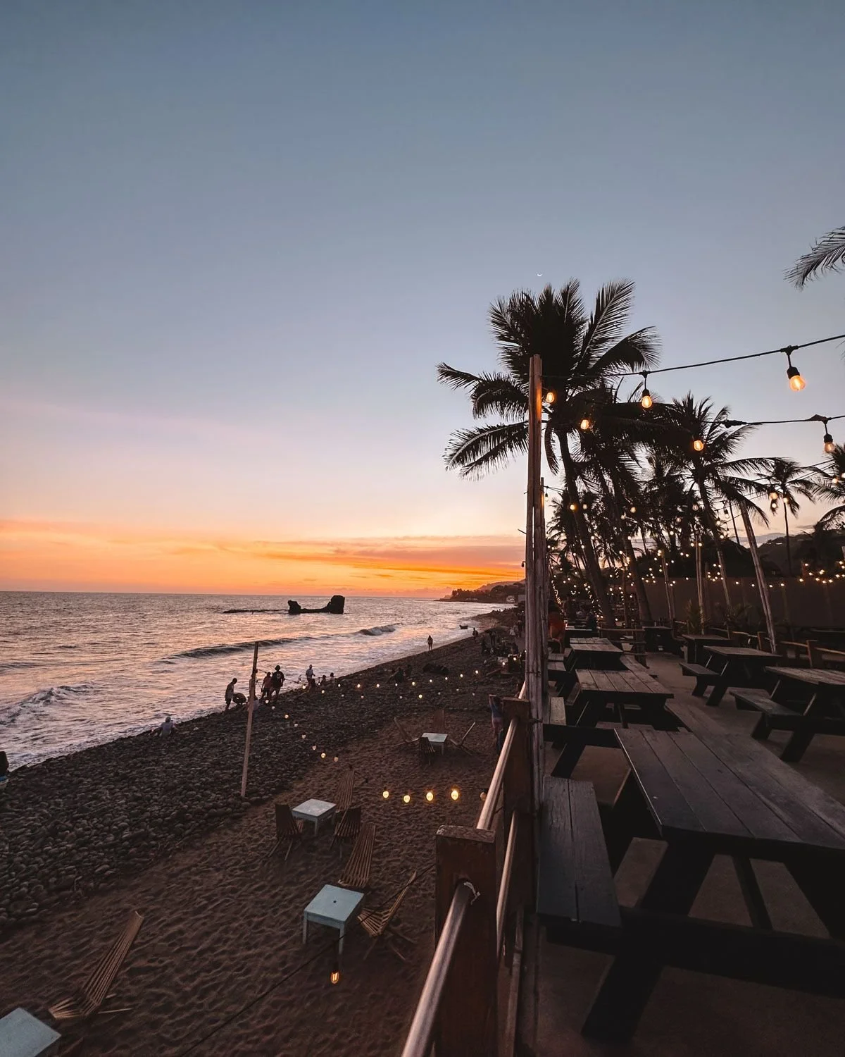 El Tunco is one of our favorite beach towns in El Salvador. The surf here is amazing (even if you’ve never tried it before—we highly recommend taking a lesson), and the food and bar scene is so much fun. It’s the kind of place where days are spent by
