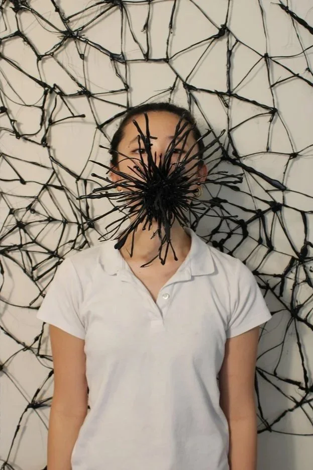 Claire Y. — Part of a series exploring communication, this work examines the gap between what we intend to say and what others actually hear. The student reflects on the ways understanding can become obscured, even when connection is the goal.