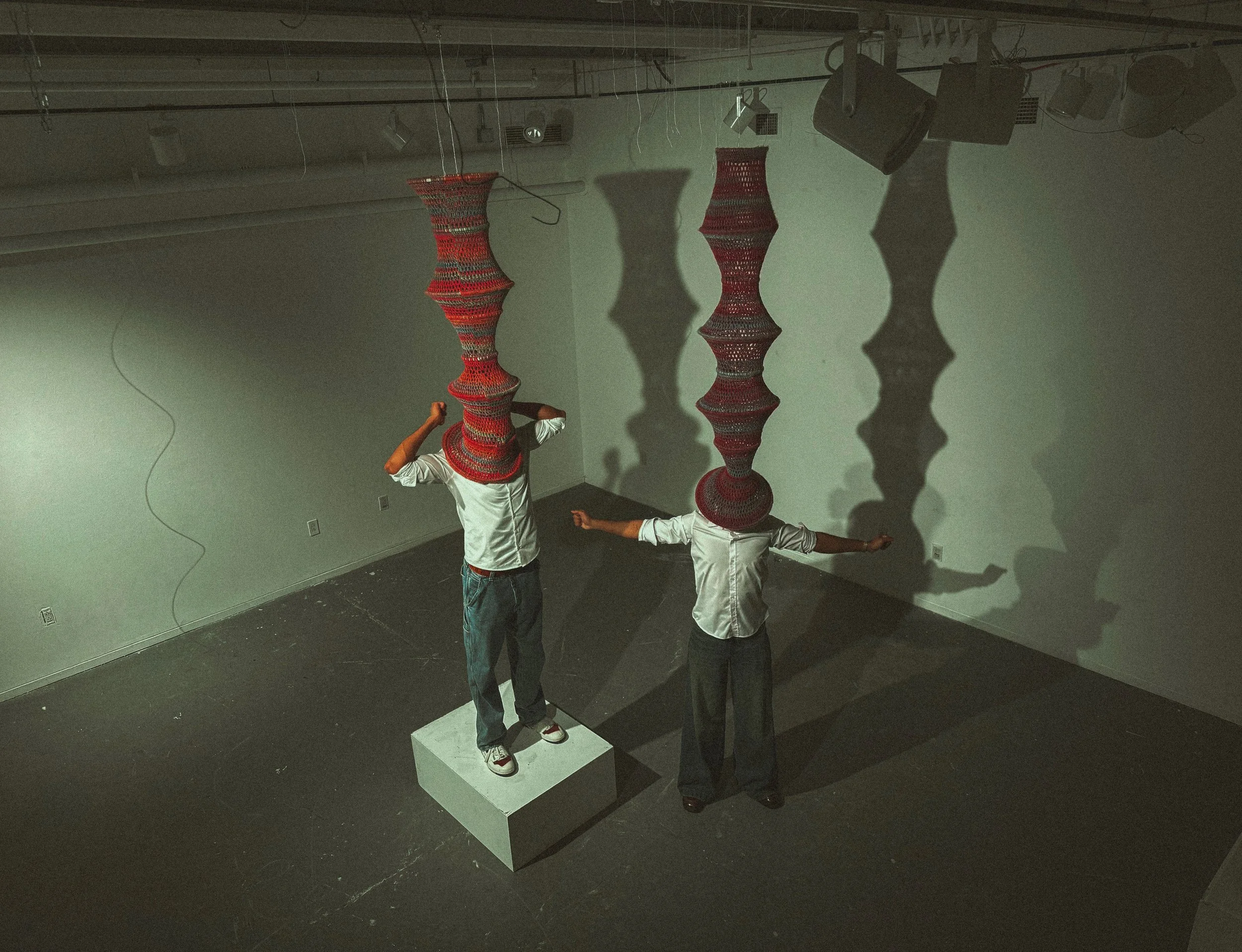 Claire Y. — Part of a series exploring communication, this work examines the gap between what we intend to say and what others actually hear. The student reflects on the ways understanding can become obscured, even when connection is the goal.