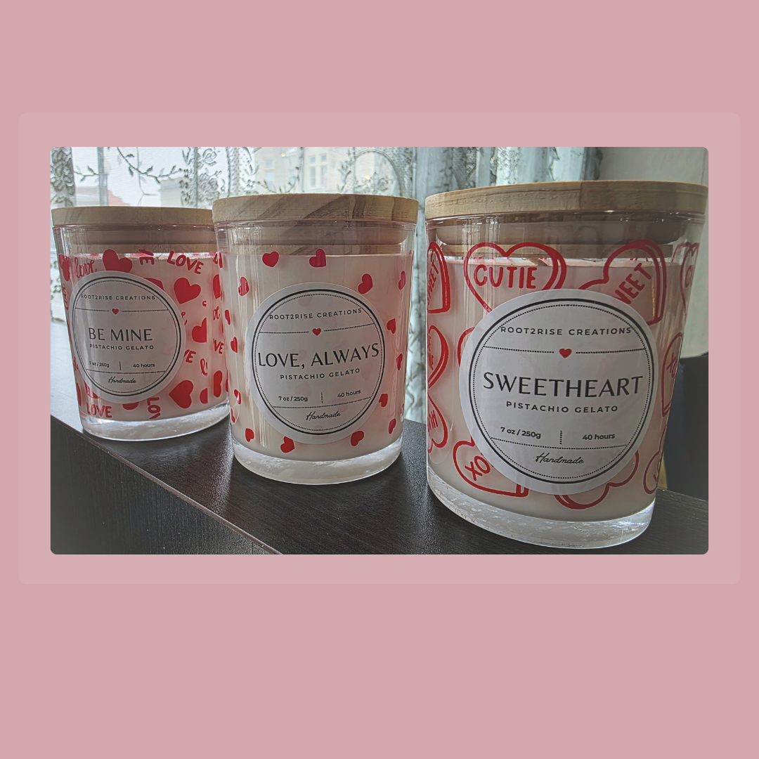 Seasonal Soy Candle – Yum Pistachio Gelato