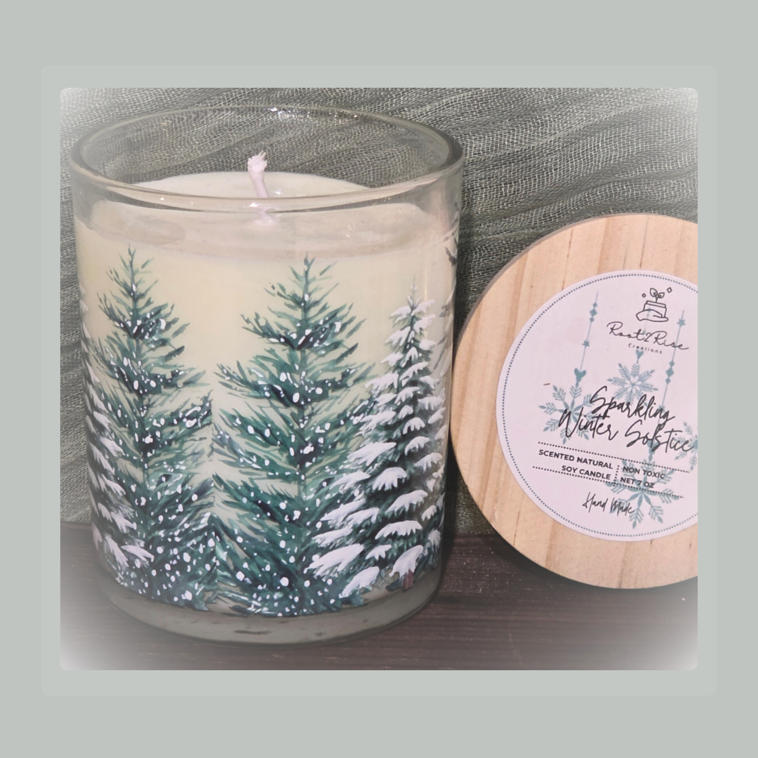 Seasonal Soy Candle – Sparkling Winter Solstice