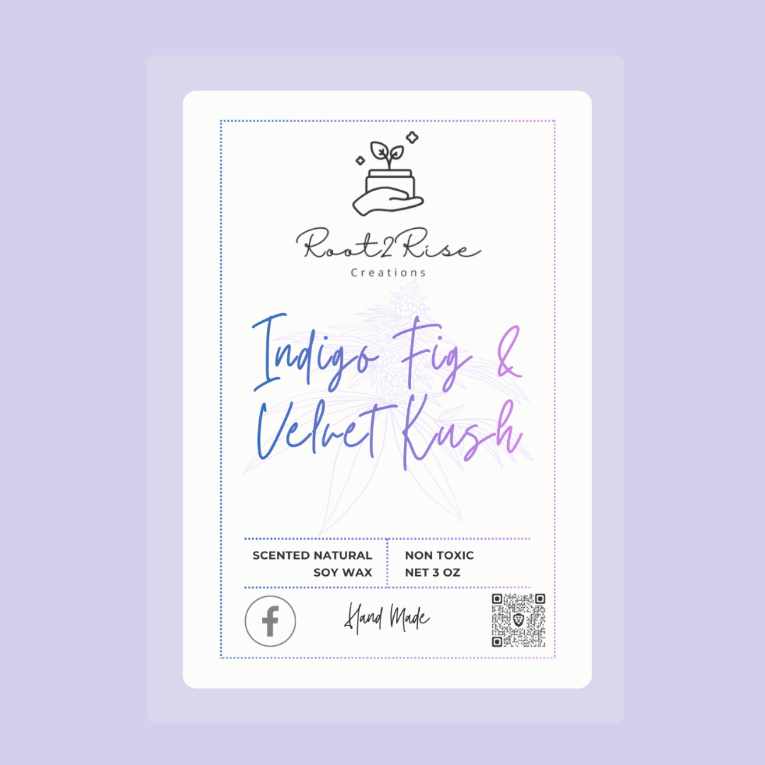 Wax Melts – Indigo Fig & Velvet Kush