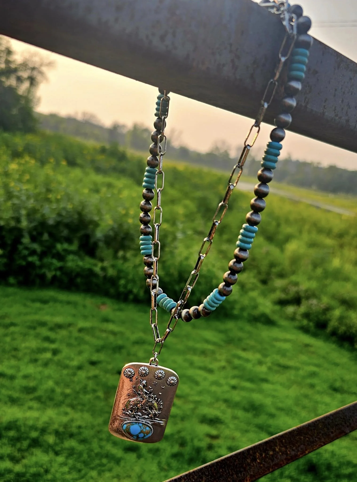 Saddle Bronc Necklace