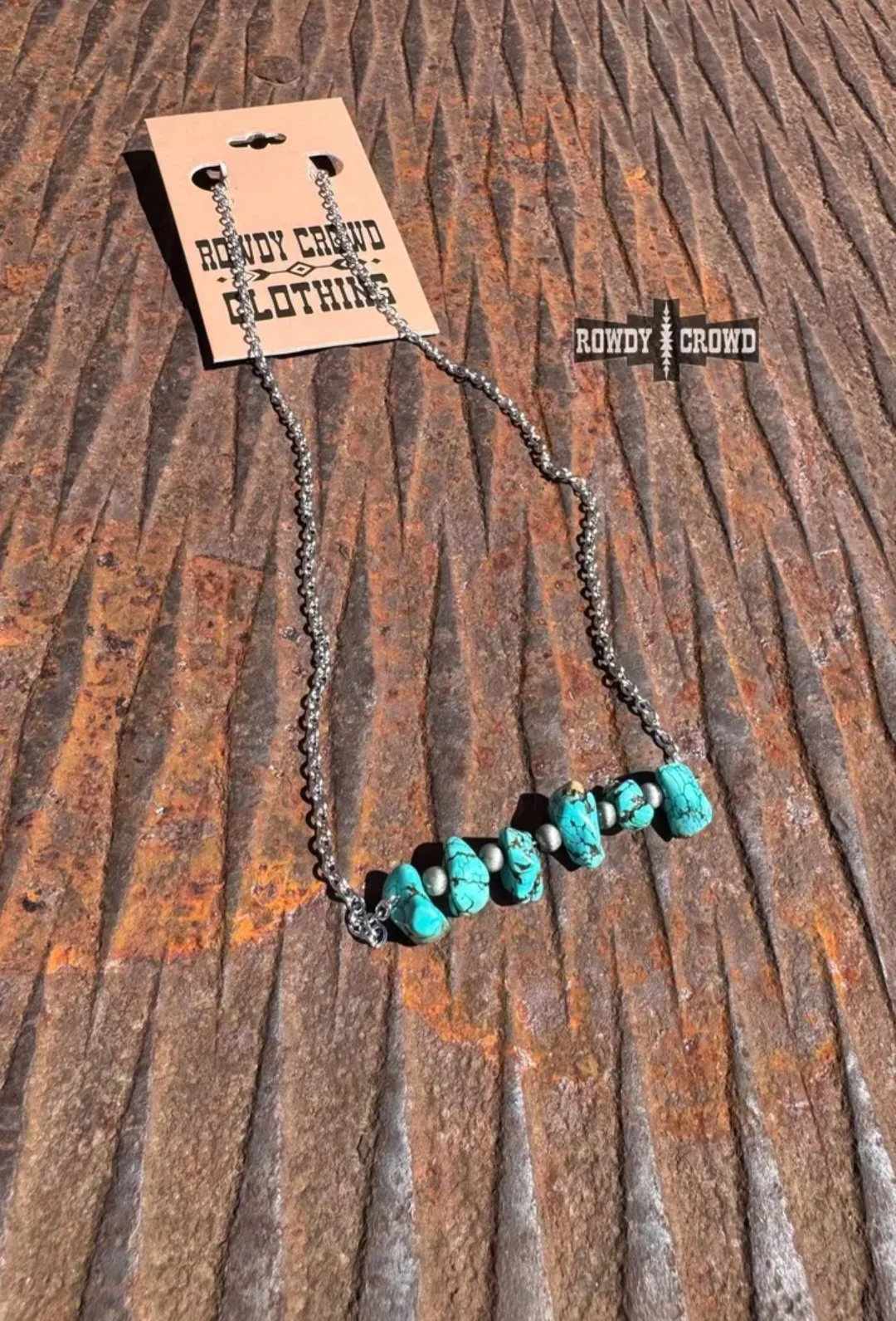 Turquoise Chips Necklace