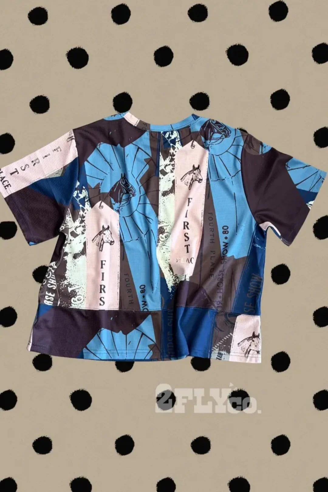 Blue Ribbon Club Top