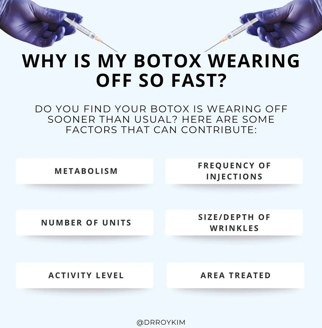 Why Is My Botox Wearing Off So Fast?