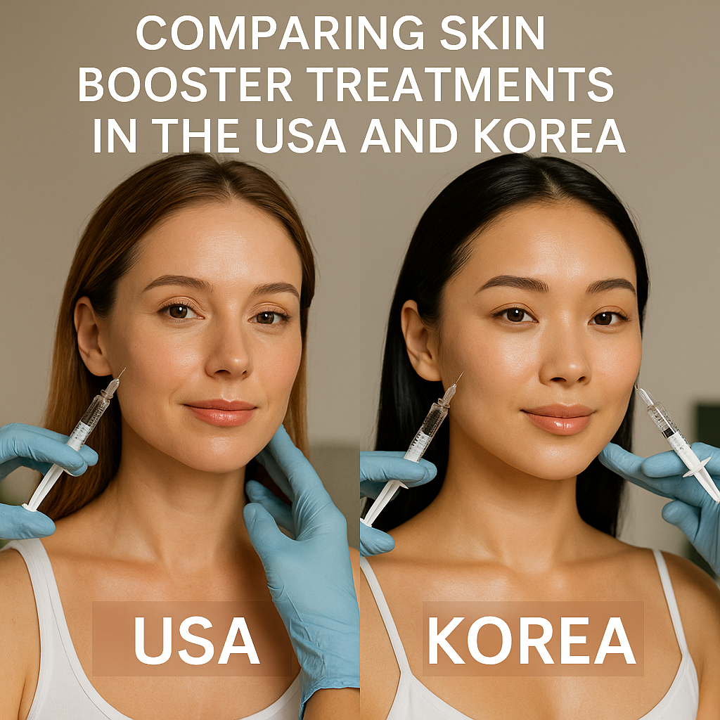 Comparing Skin Booster Treatments in the USA and Korea