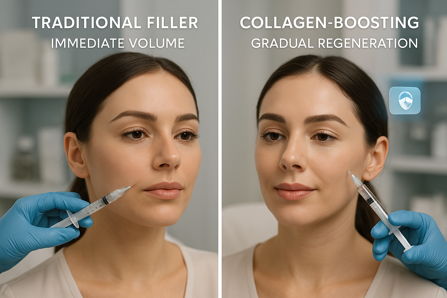 What’s the Difference Between Traditional Dermal Fillers and Collagen-Boosting or Skin-Regenerating Fillers?
