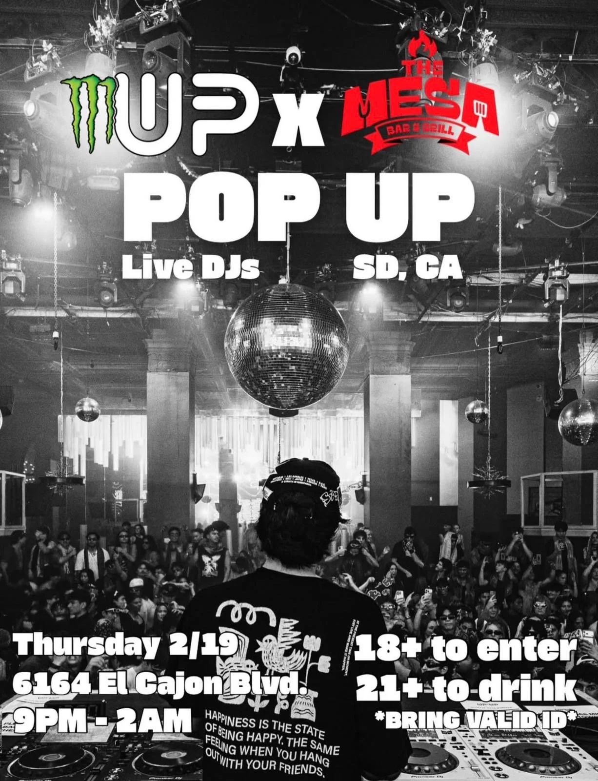 Up & Up SDSU pop up event