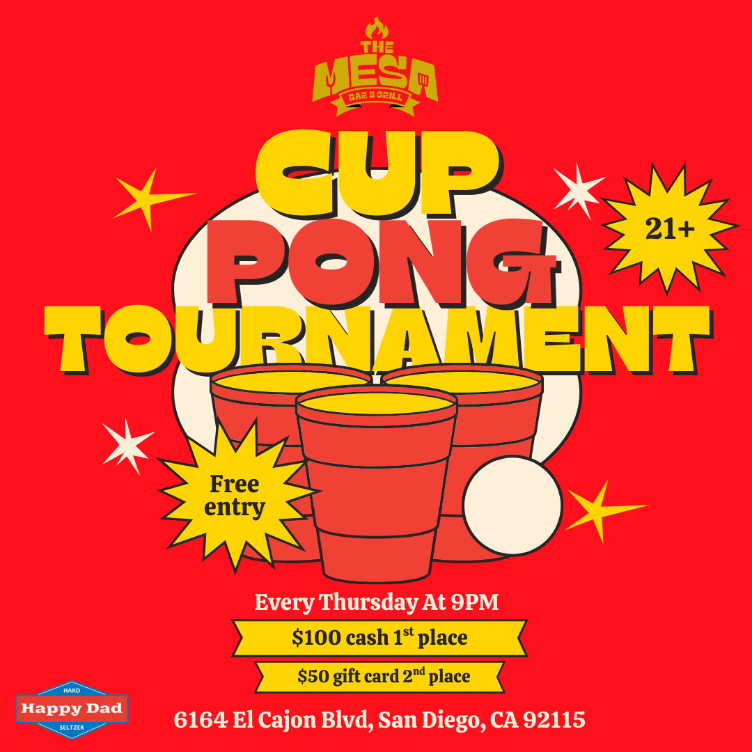 Cup Pong Tournament