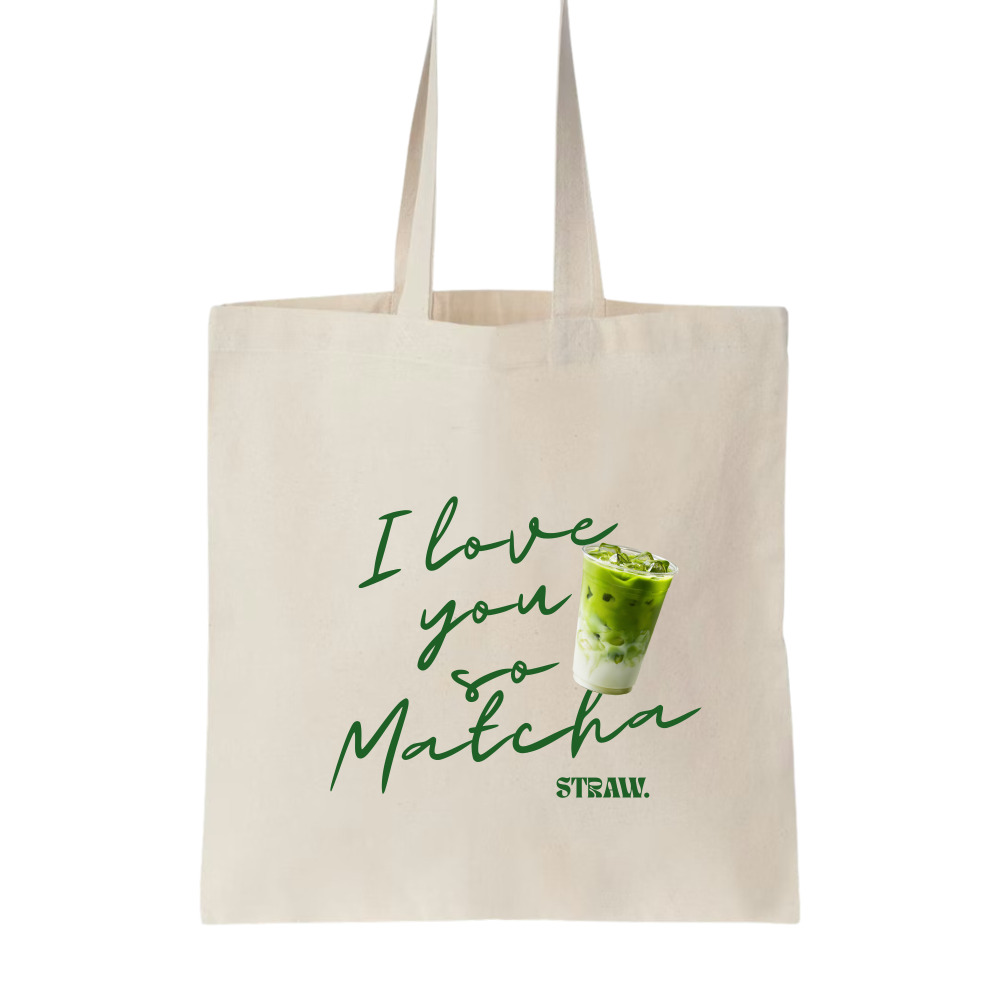 TOTE - I love you so Matcha