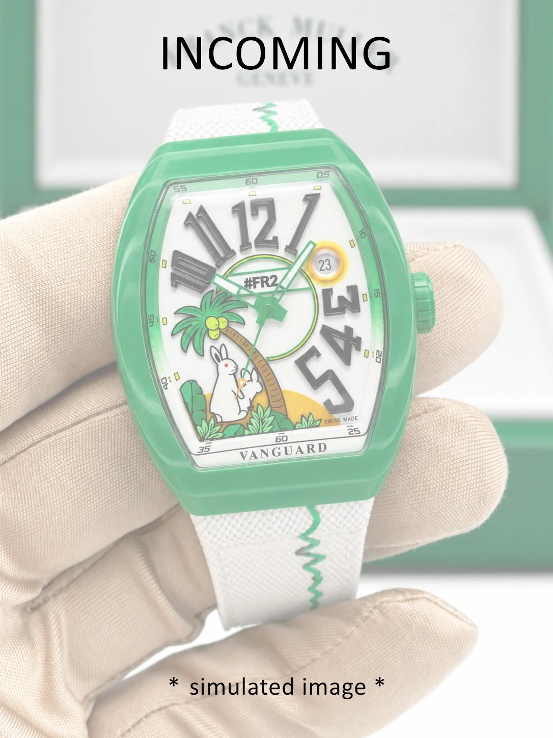 INCOMING - #FR2NCK MULLER - Vanguard Beach - Limited Edition of 300 - Reference V 41 SC DT BEACH