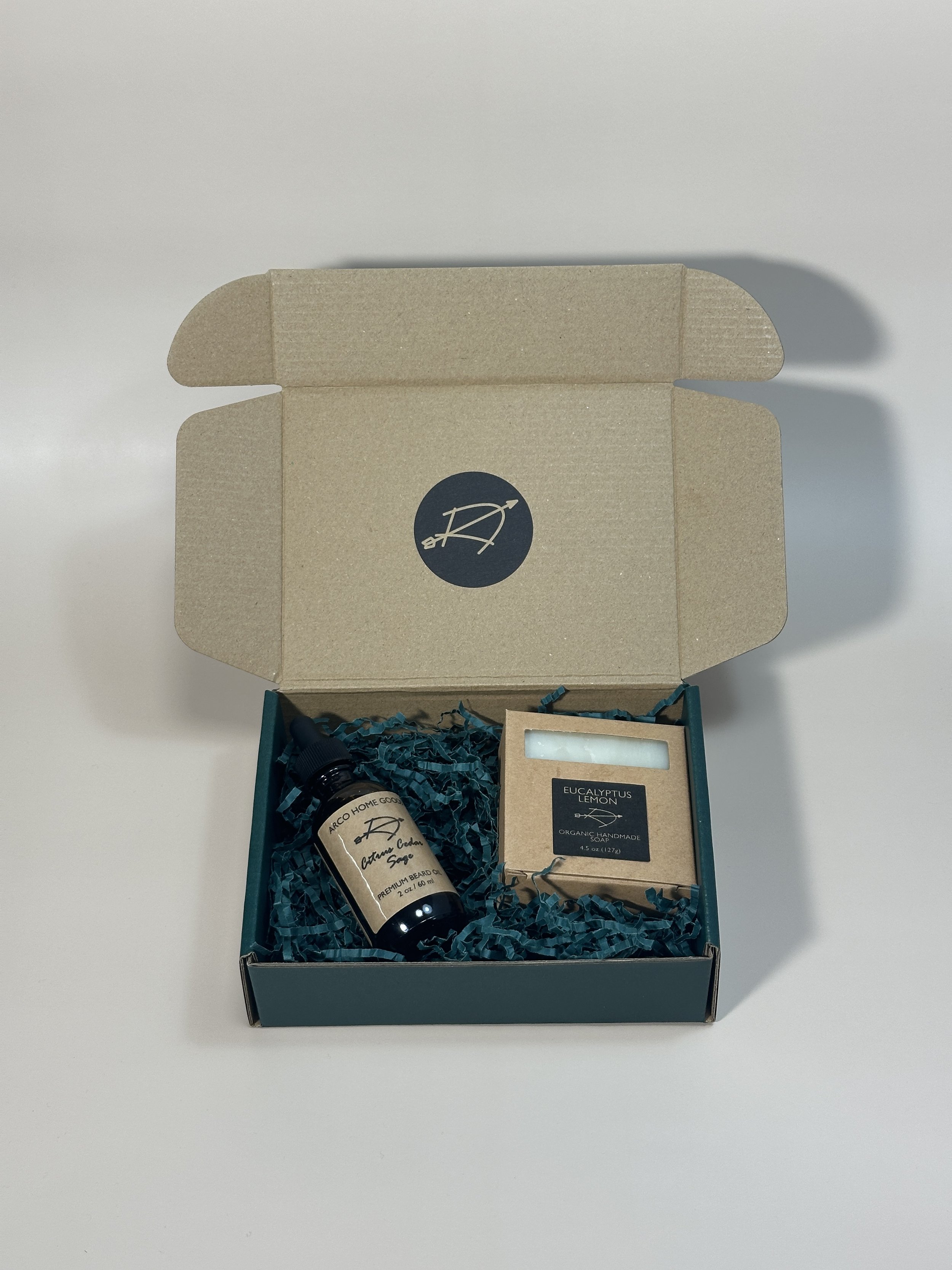 Build Your Own - 1 Bar Soap, 1 Beard Oil Gift Box