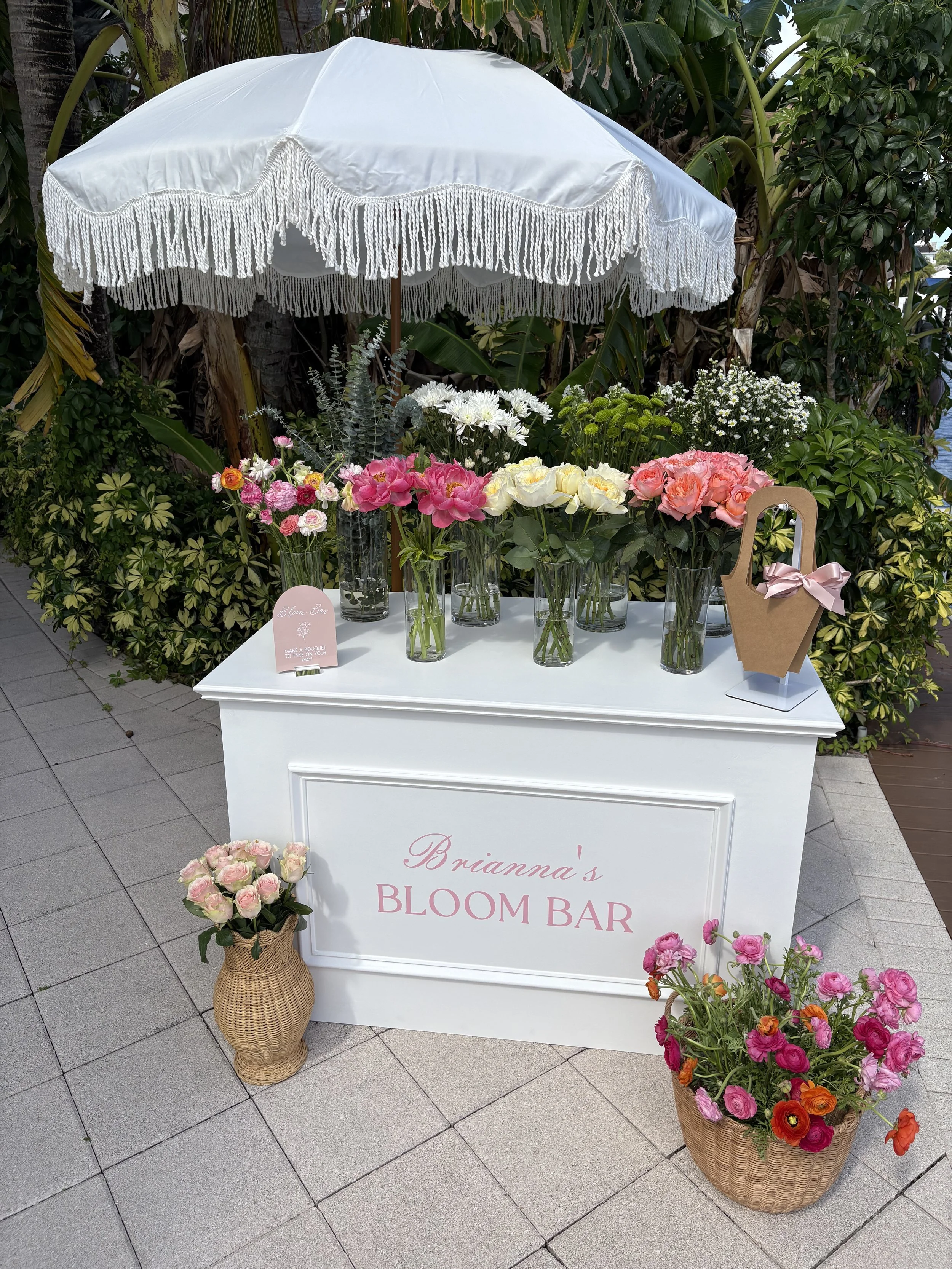 Bloom Bar with Umbrella