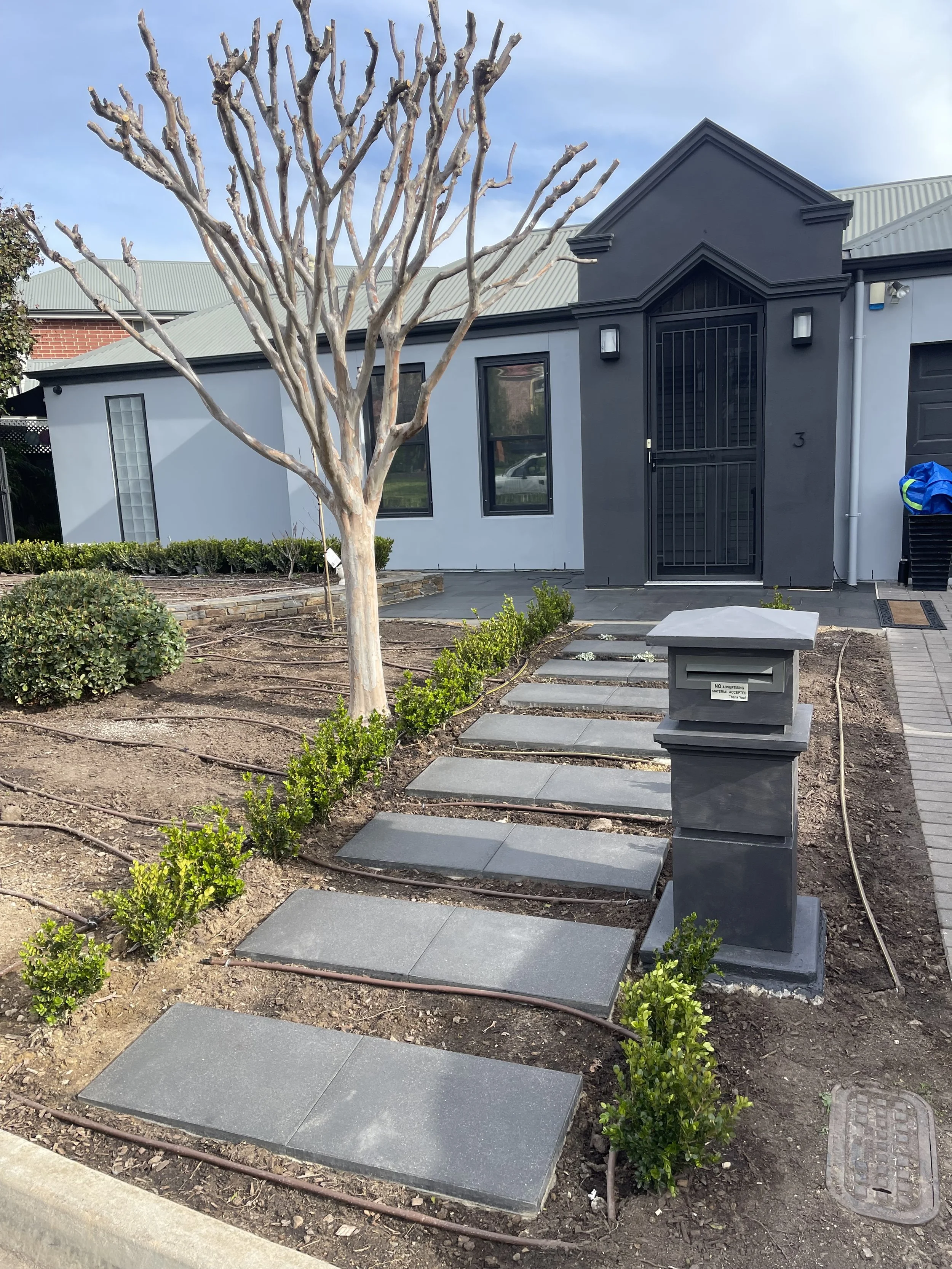 Entrance Paths and Paving