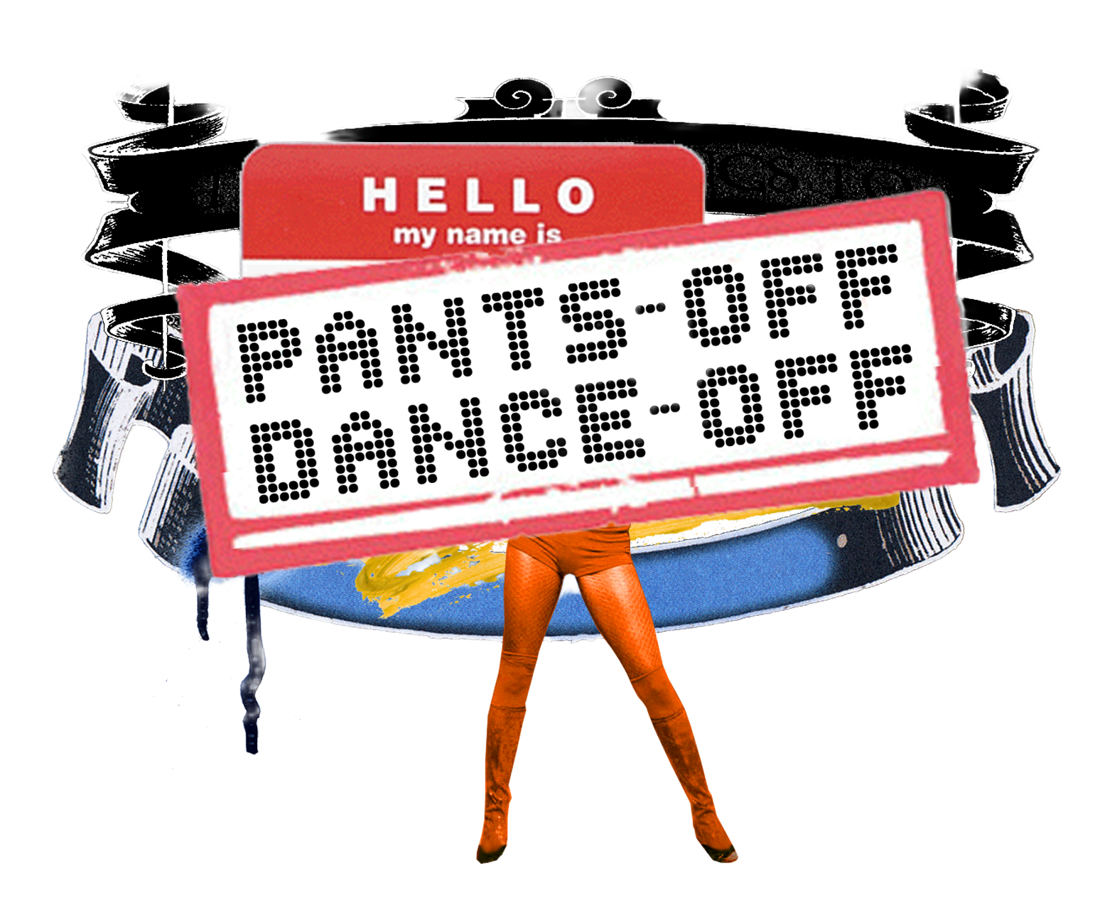 Logo for the "Pants-Off Dance-Off" television show