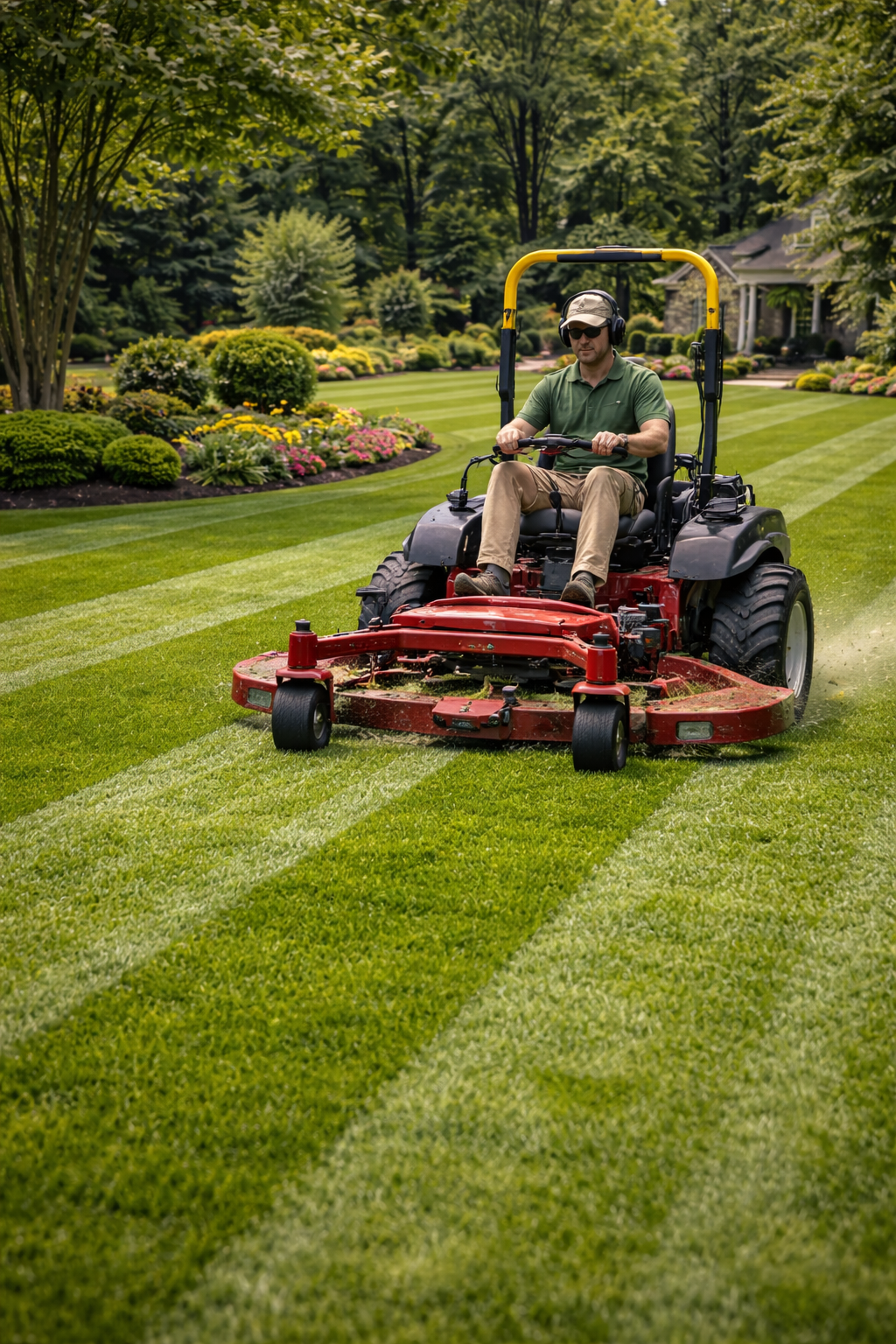 Precision Lawn Mowing