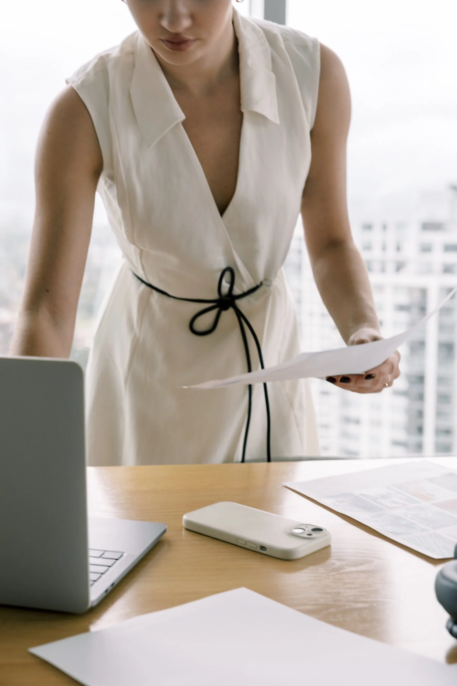 Bespoke SEO Services | Editorial Image of Woman at Desk