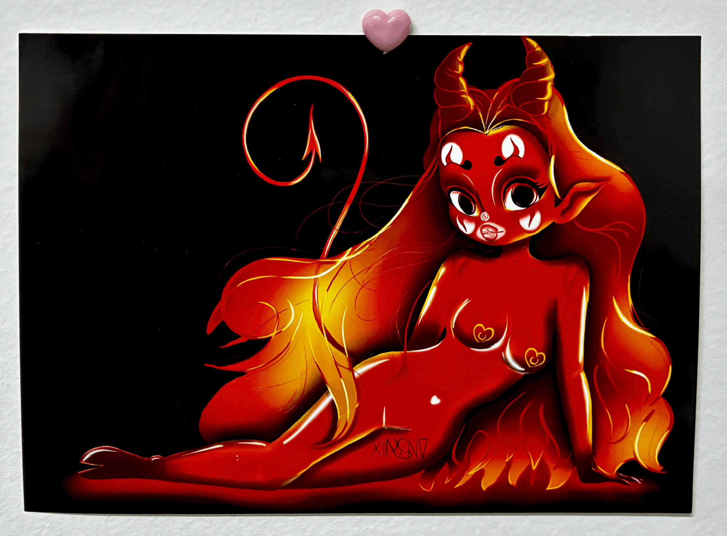 Kawaii Diablita Print