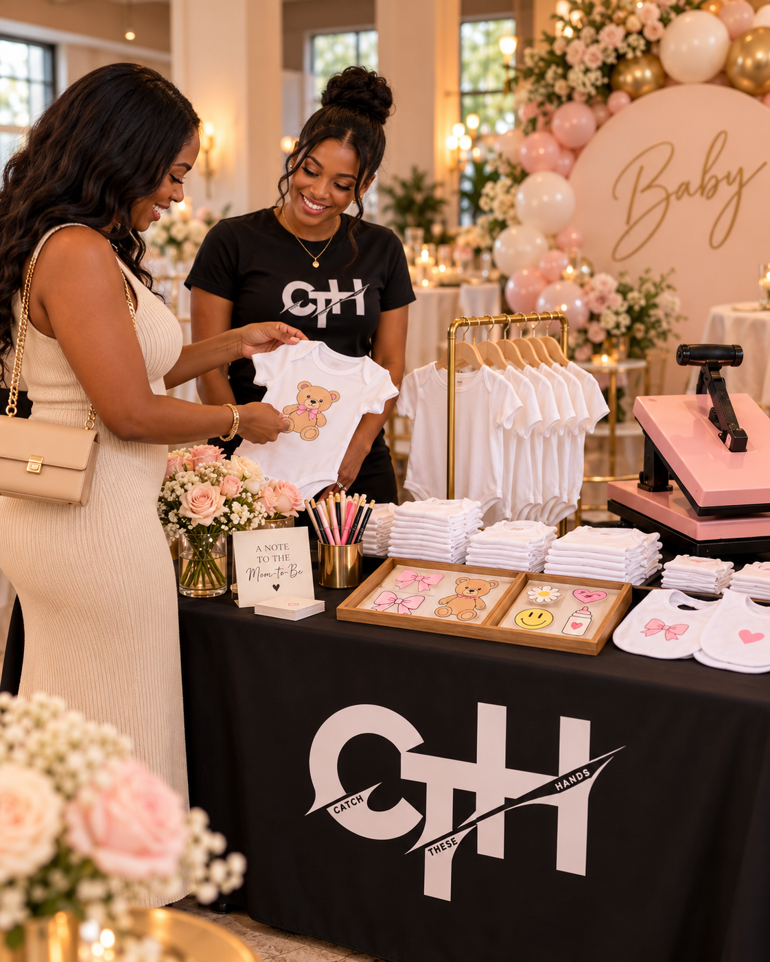 Custom Onesie Baby Shower Station.png
