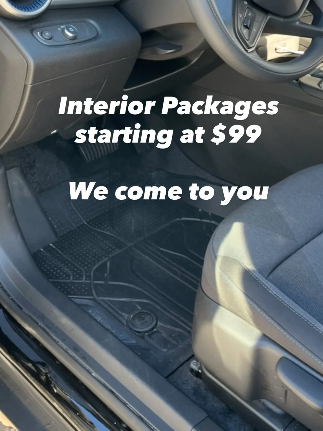 ❄️ Winter&rsquo;s been rough&hellip; especially our cars.  Salt, snow, slush, and dirt build up fast. &mdash; but you don&rsquo;t have to wait till spring to get your interior back to clean. 🚙 Mobile interior car cleaning - we come to you -  Basic M