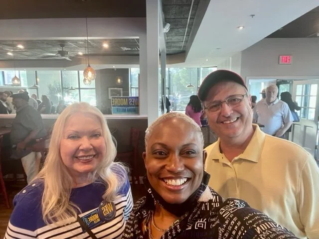 Lolita E Walker at local fundraiser for Wes Moore, Candidate for MD Governor