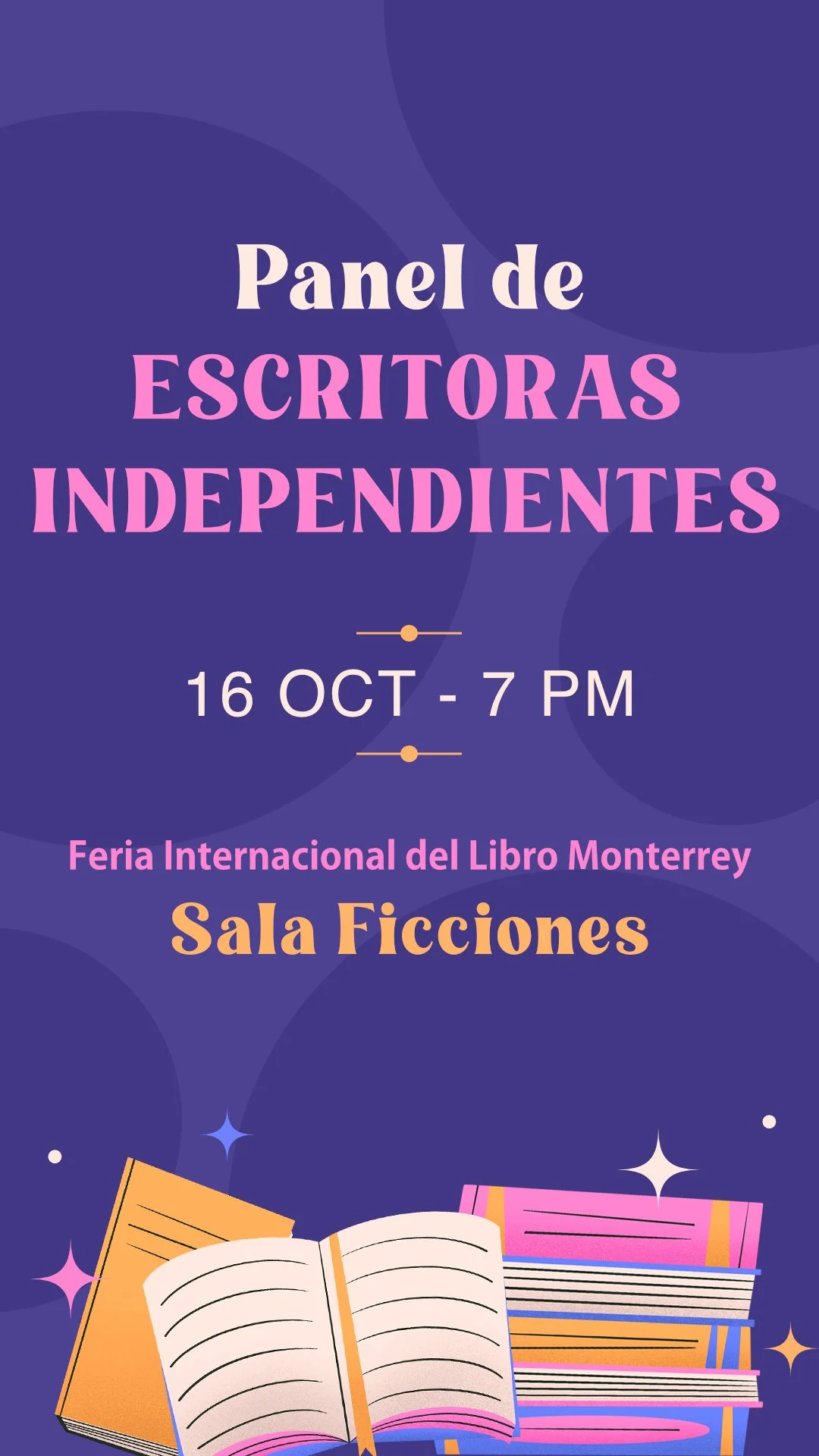 Panel de escritoras independientes en la FILMTY 2026