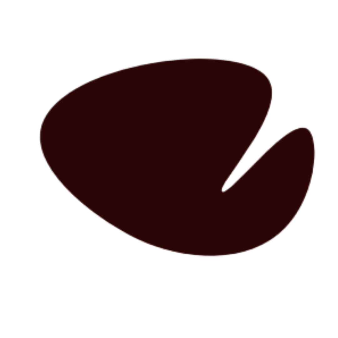 Un corazón estilizado rojo.