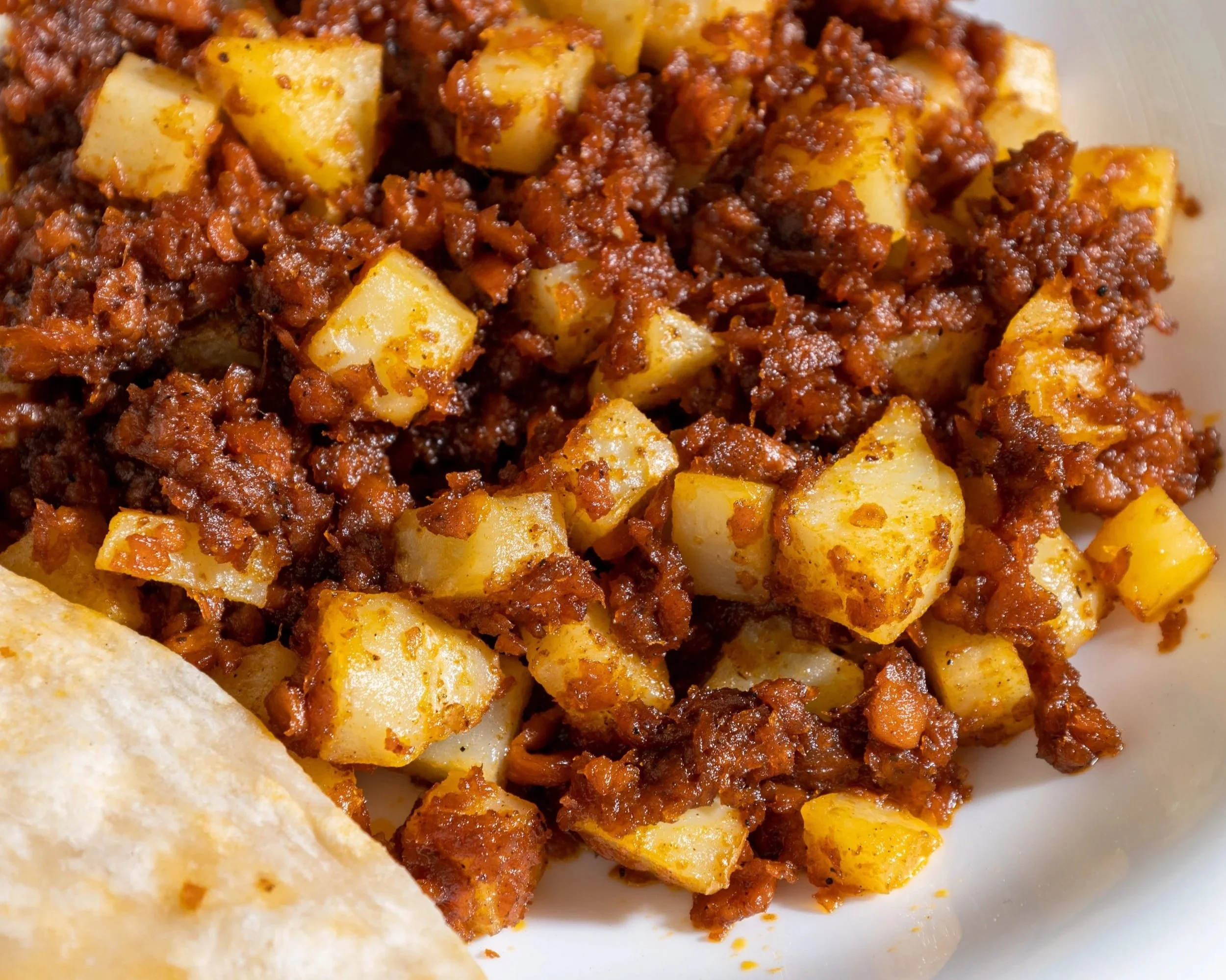 Papas con Chorizo