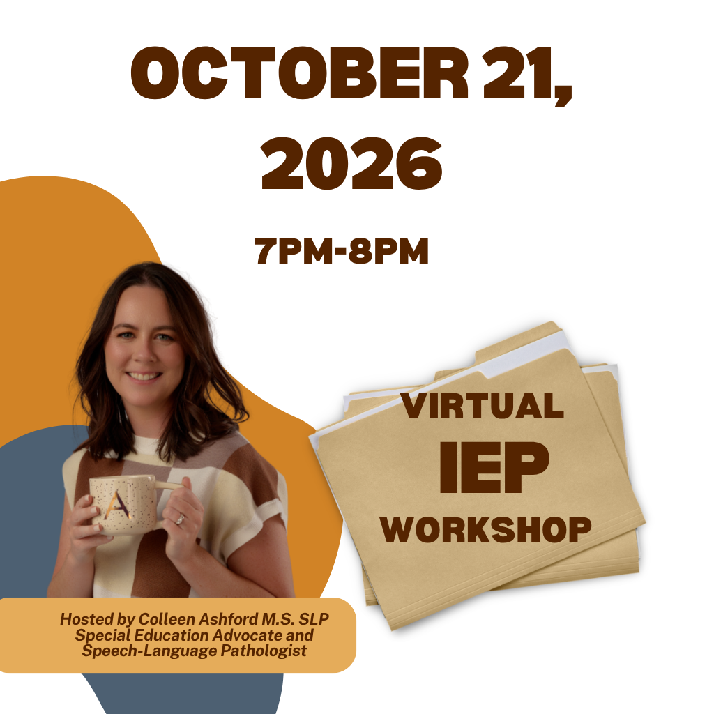 October IEP Workshop