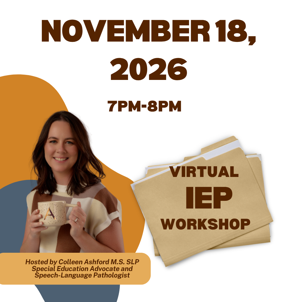 November IEP Workshop
