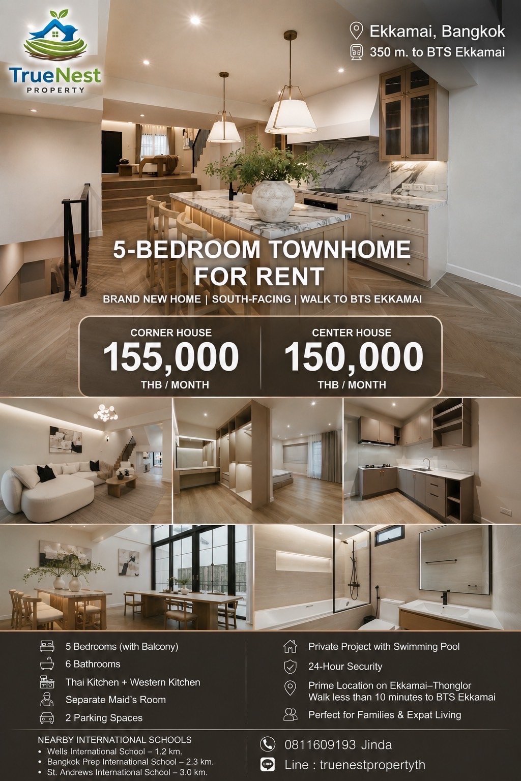 Ekkamai Townhome