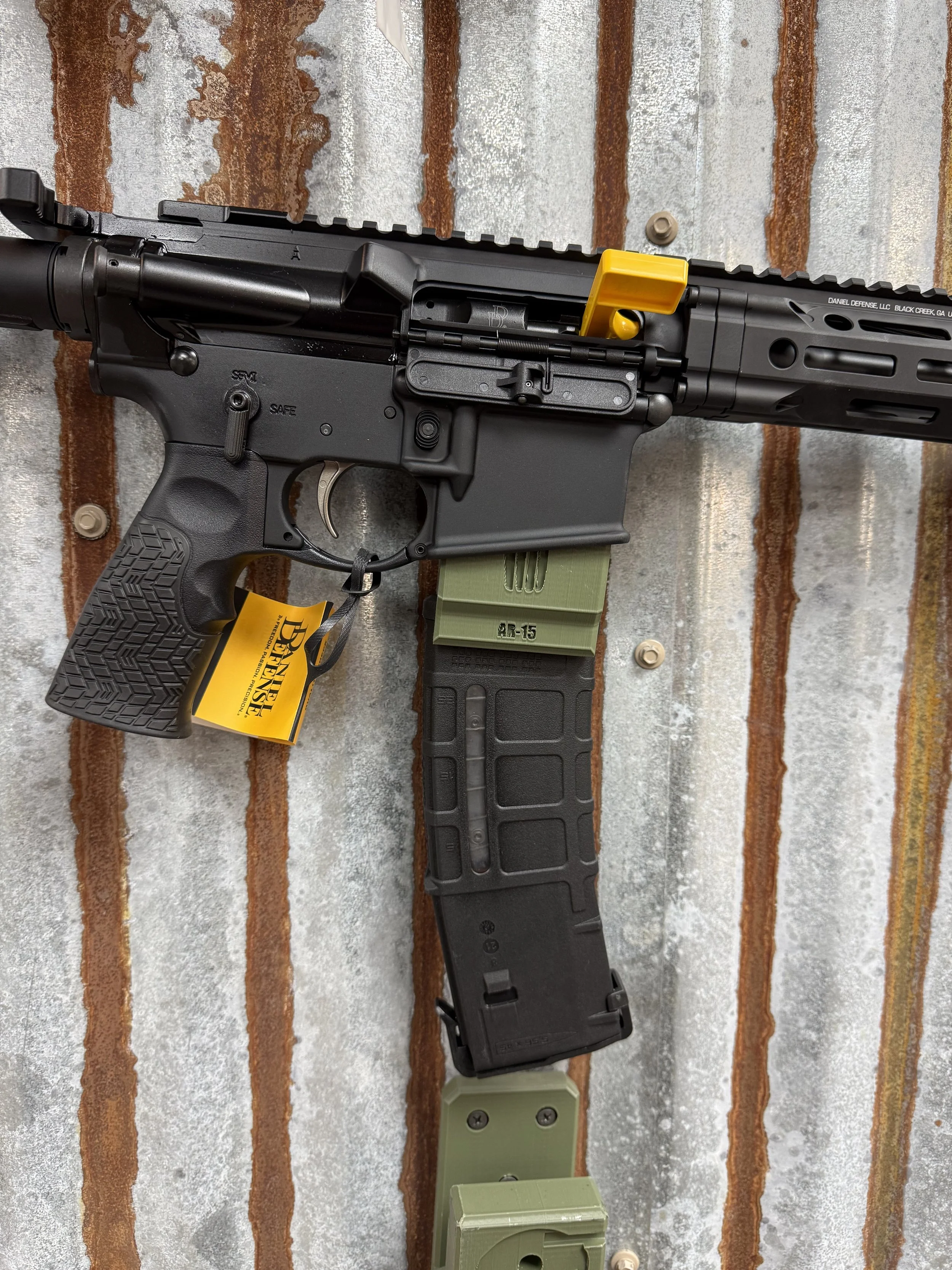 AR-15 Magwell Locking Wall Mount (3D Printed)