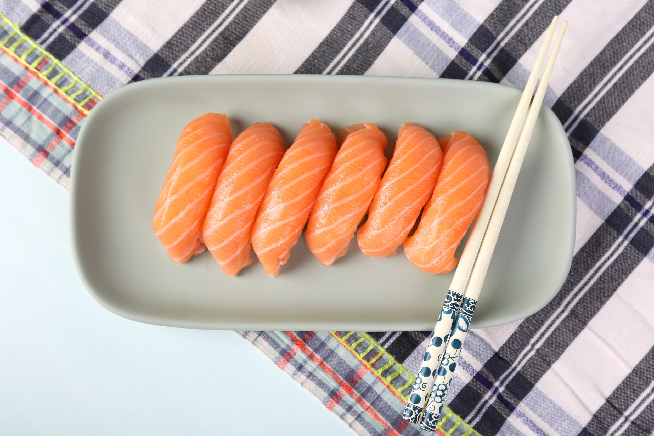 Snowfox Salmon Nigiri