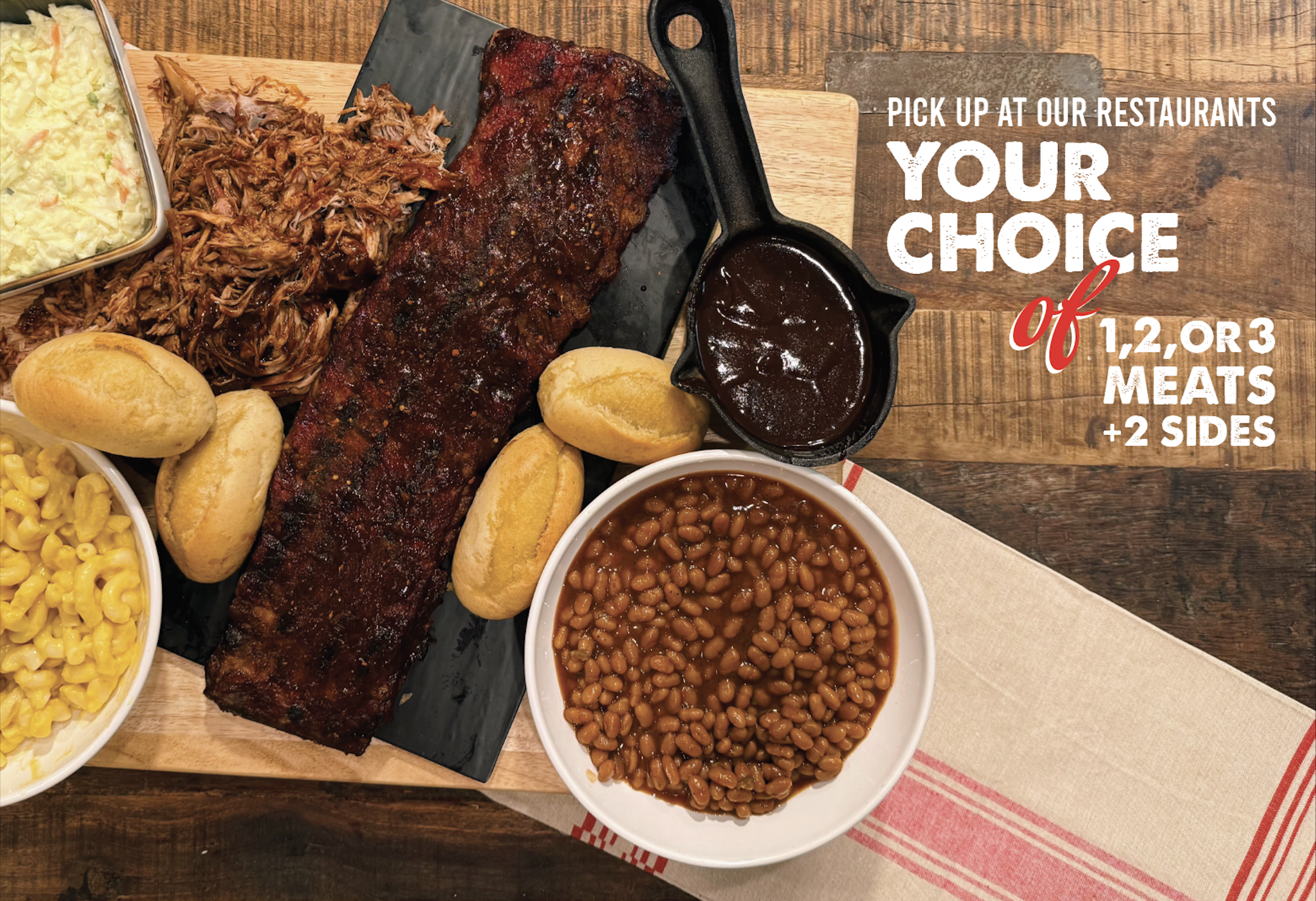 Corky's BBQ Photography & Digital Ad