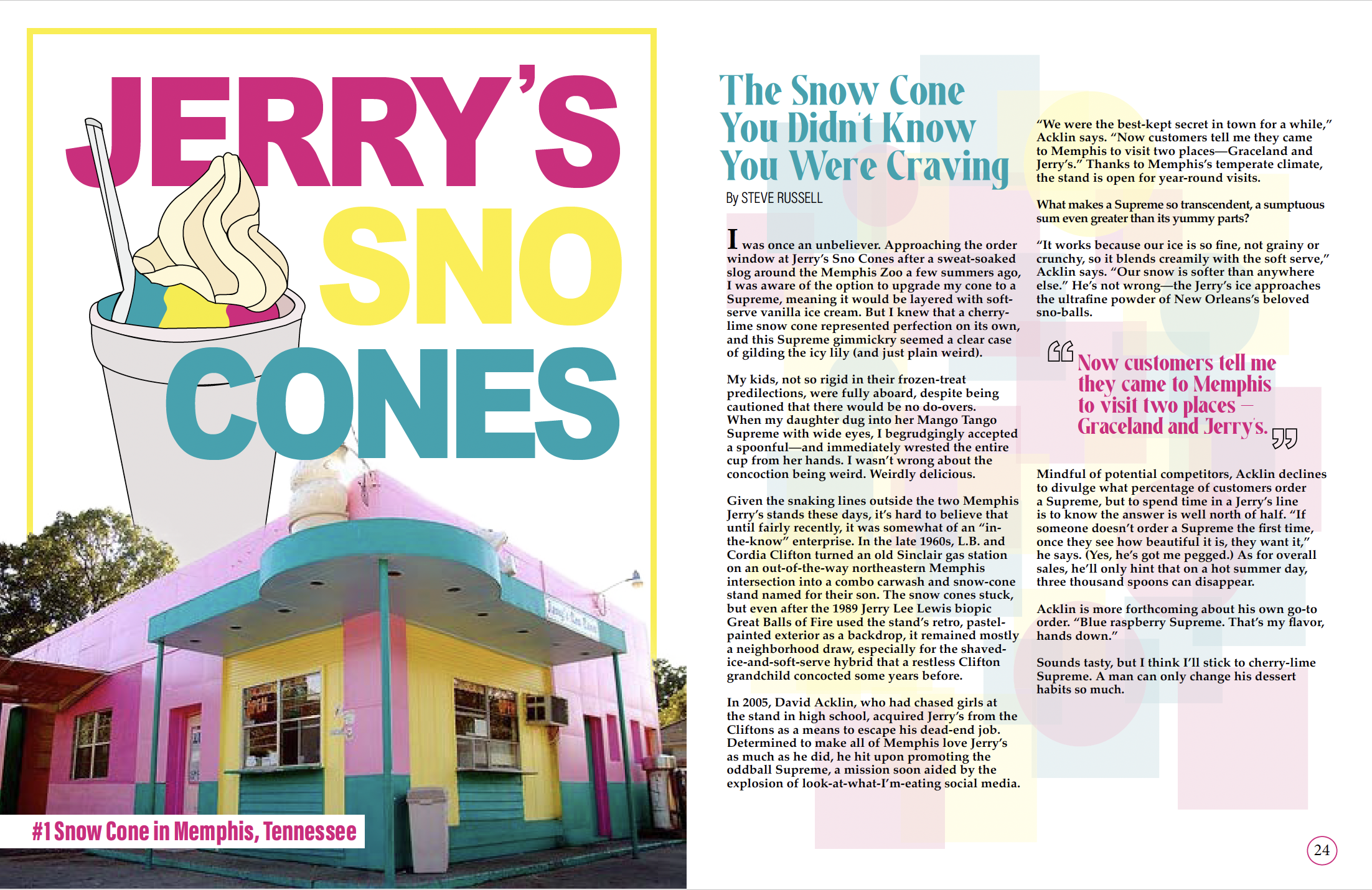 Magazine Spread