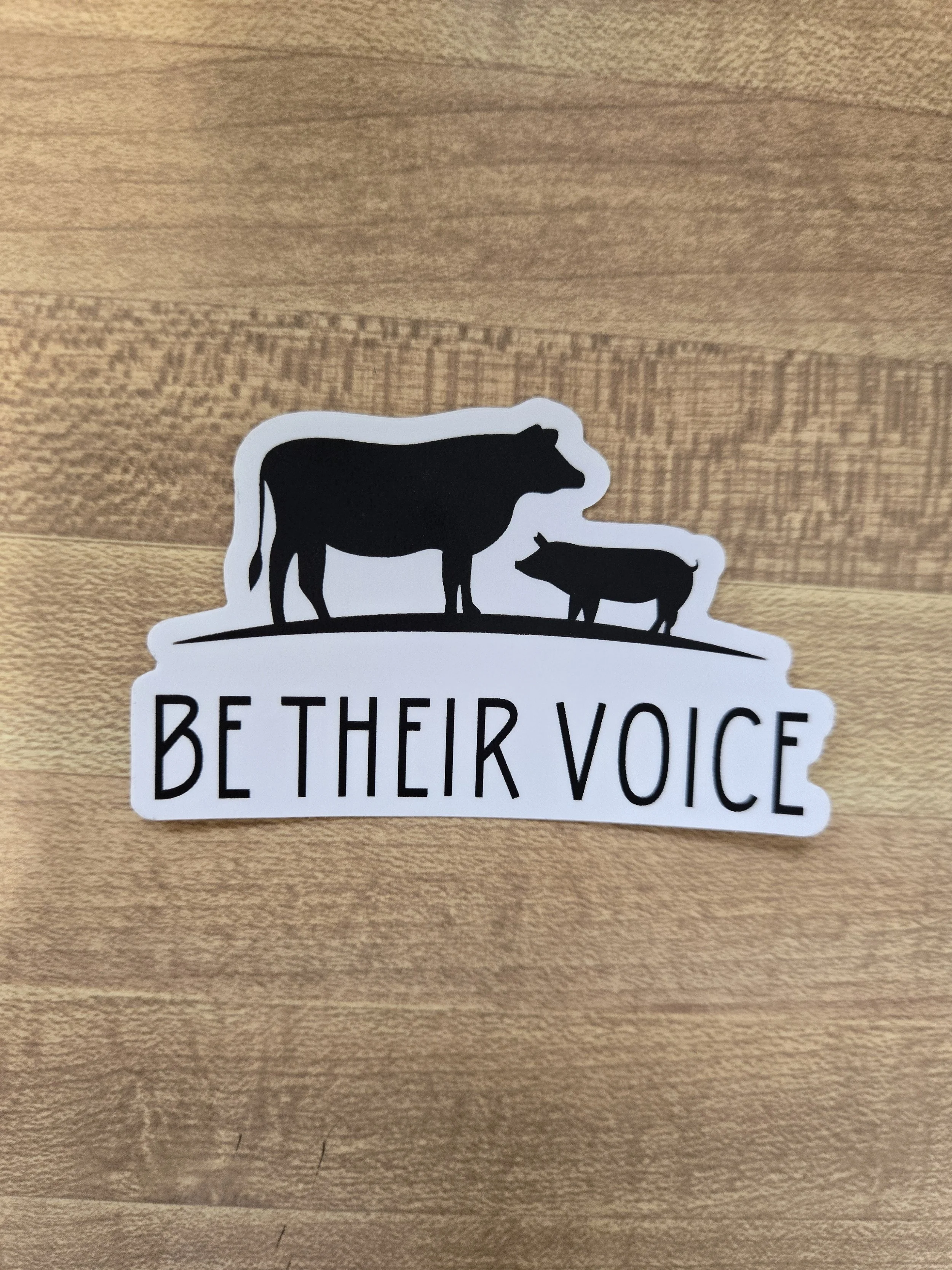 Be Their Voice Sticker