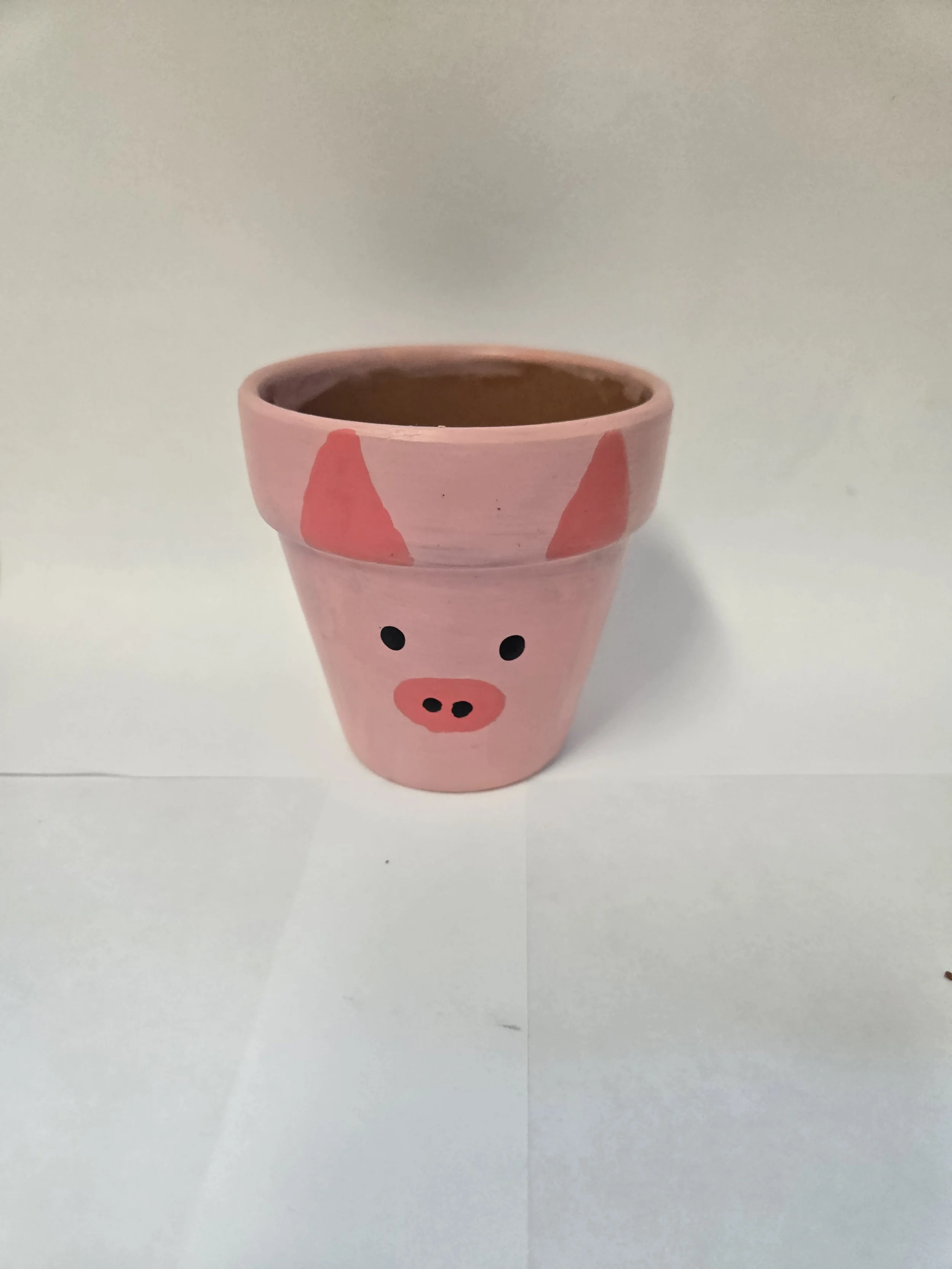 Mini Painted Pot Pig