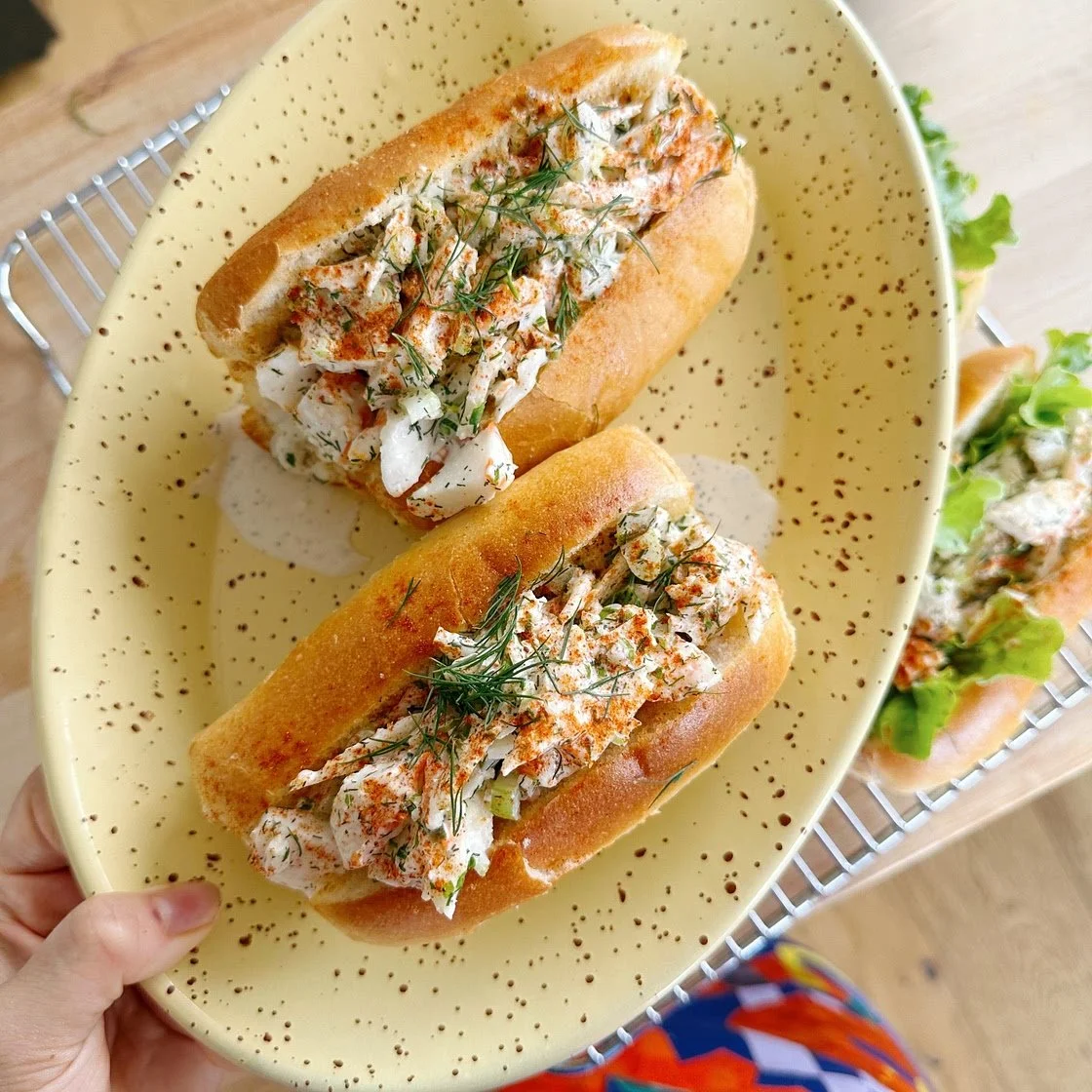 Vegan Seafood Rolls