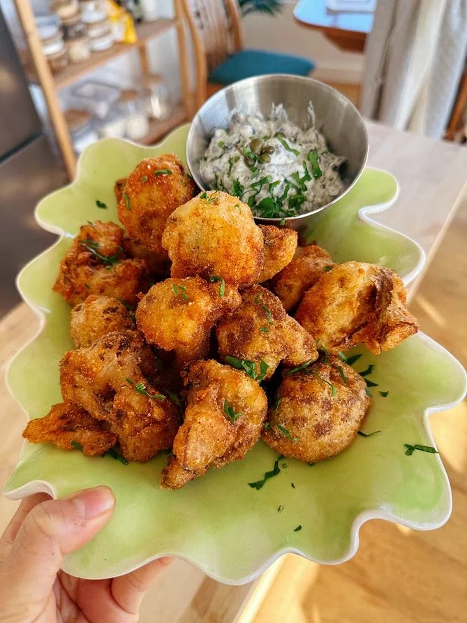 Crispy Beer Battered Cauliflower