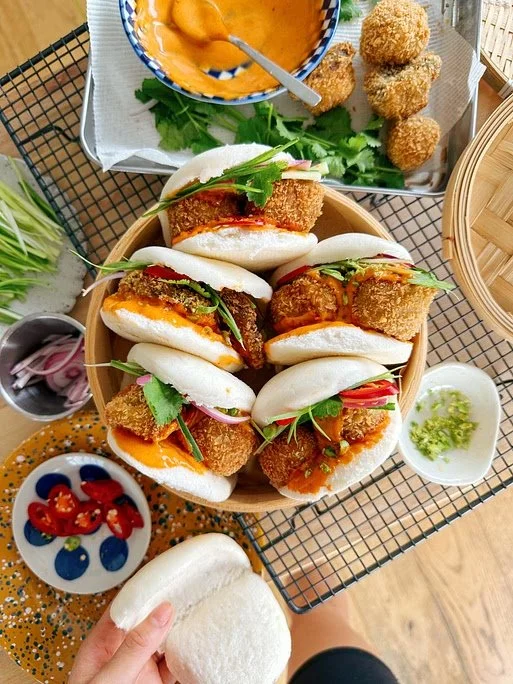 Crispy Mushroom Bao