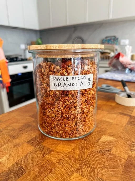 Easy Maple Pecan Granola