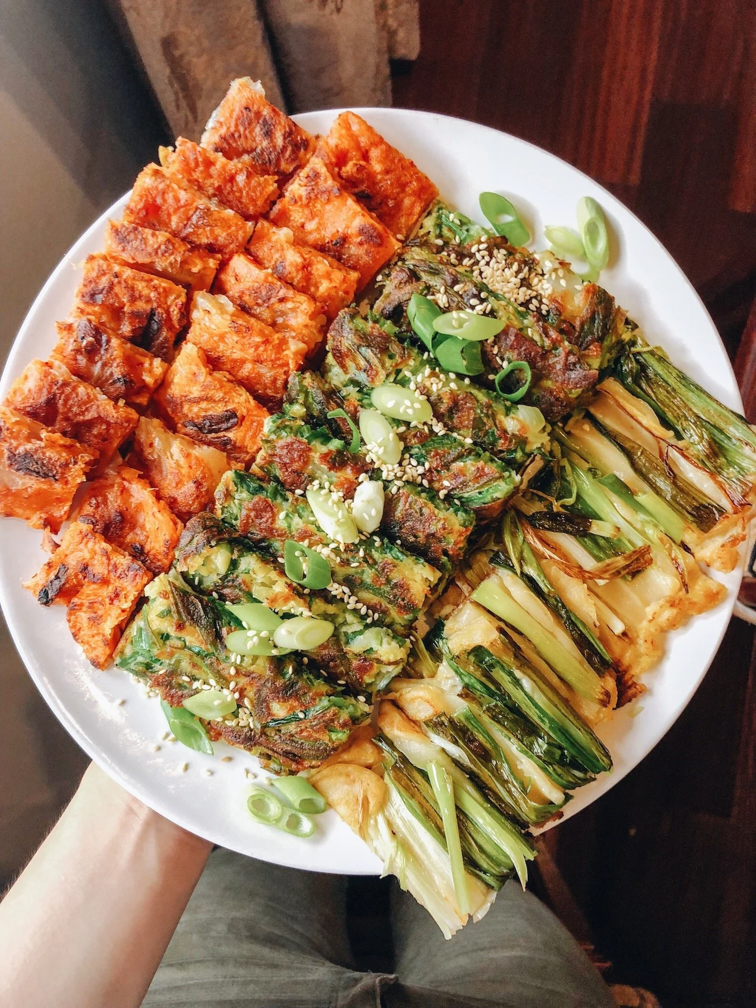 Korean Garlic Chive Pancake (Buchujeon)